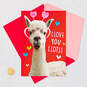 Love You Lots Llamas Valentine's Day Card, , large image number 5