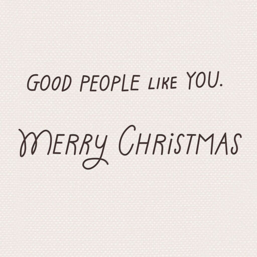 UNICEF Thankful for Good People Like You Christmas Card, 