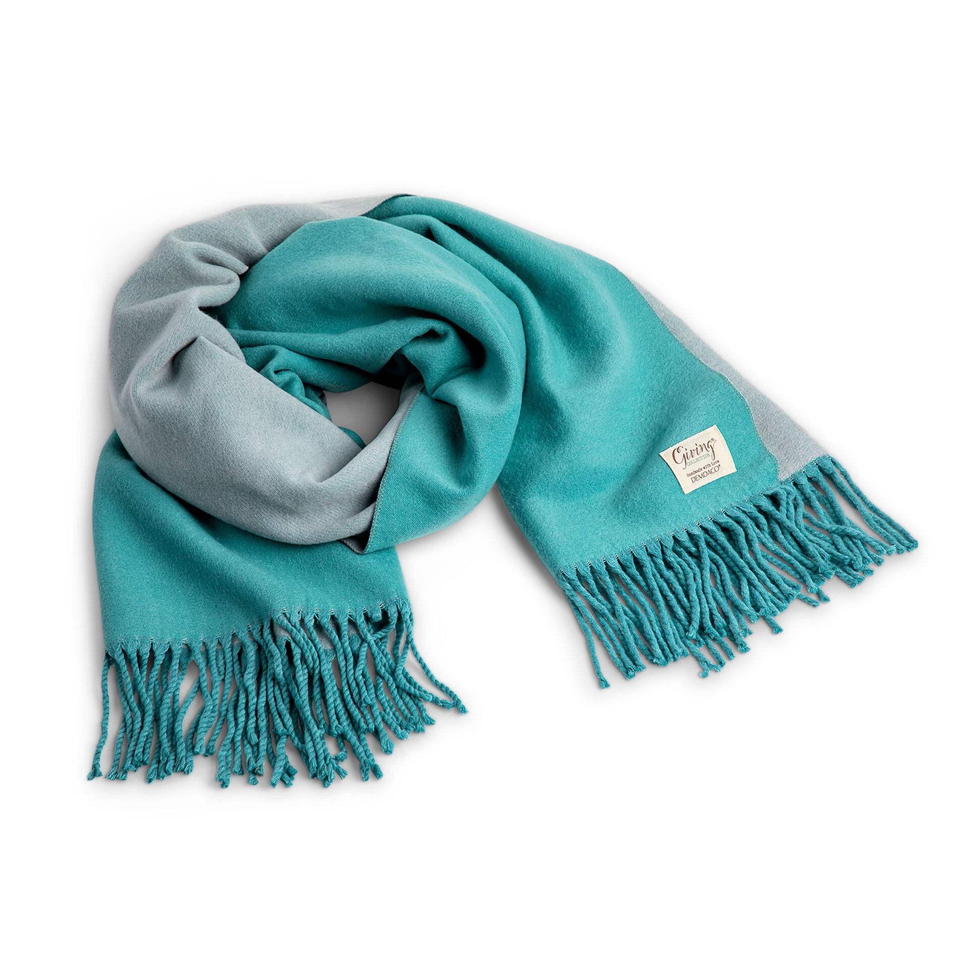 Demdaco Teal Giving Scarf Scarves, Hats & Gloves Hallmark