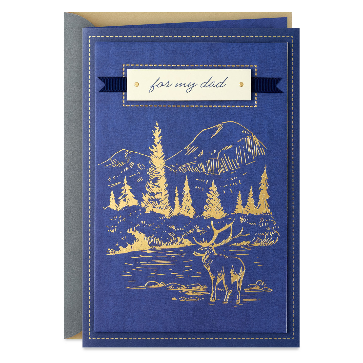 Inspired, Admired and So Proud Father's Day Card for Dad