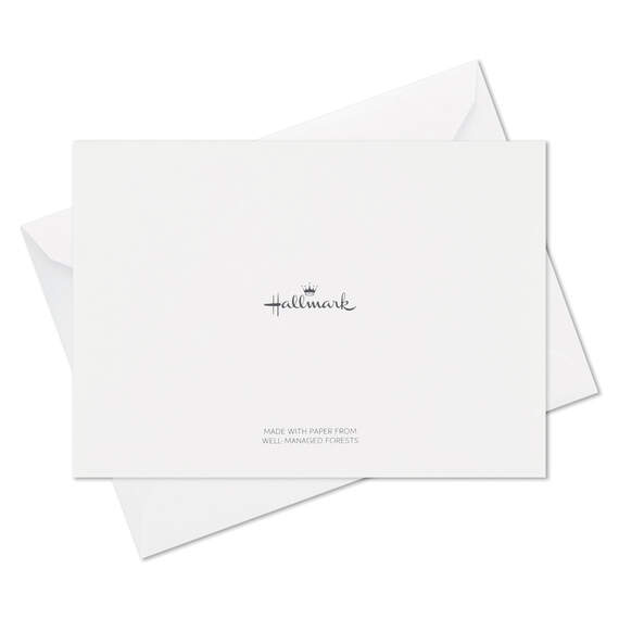 Black and Gold Bulk Blank Thank-You Notes, Pack of 50, , large image number 8