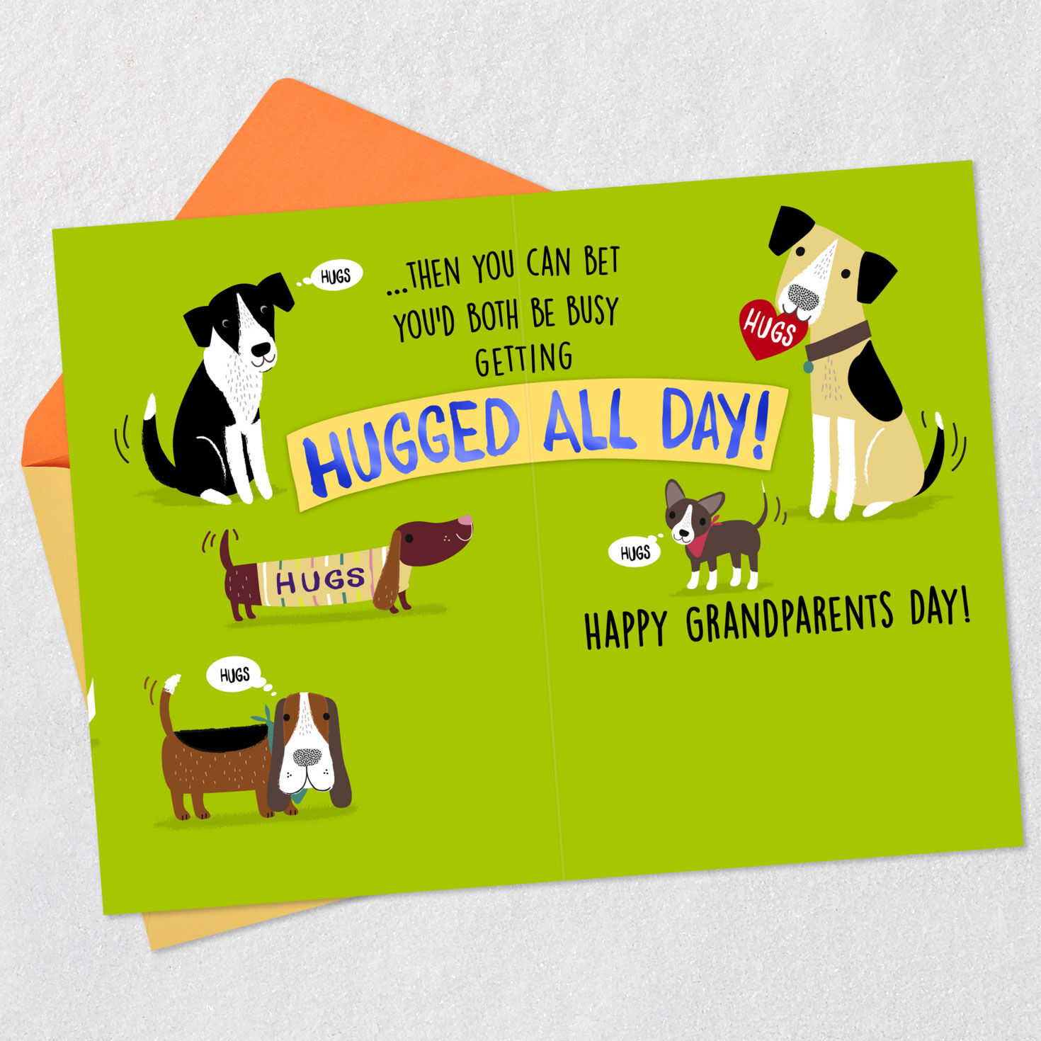 Hugged All Day Grandparents Day Card for only USD 2.99 | Hallmark
