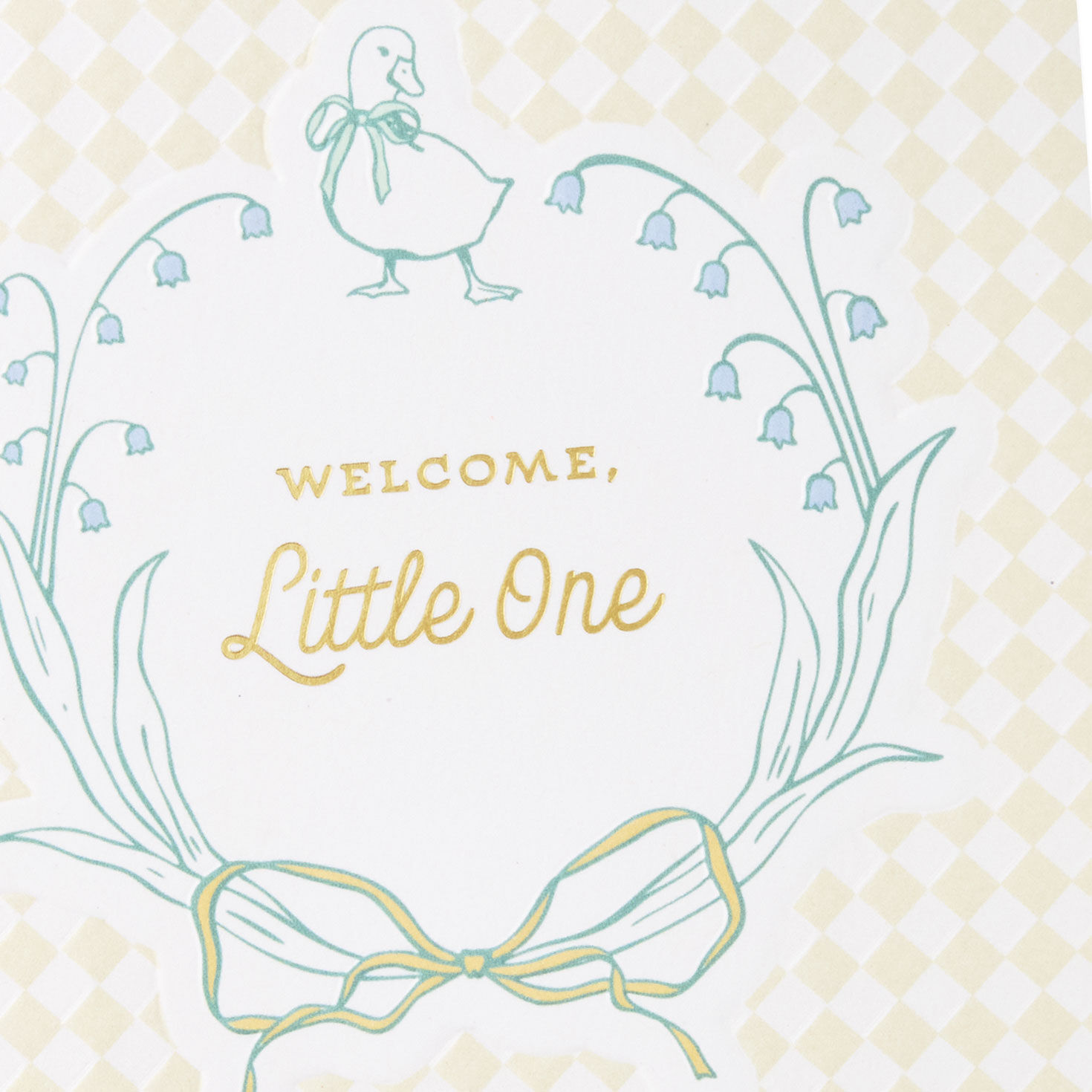 Yellow Duck New Baby Congrats Card Card Front Detail image number 4