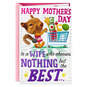 Nothing But the Best Funny Pop-Up Mother's Day Card for Wife, , large image number 1