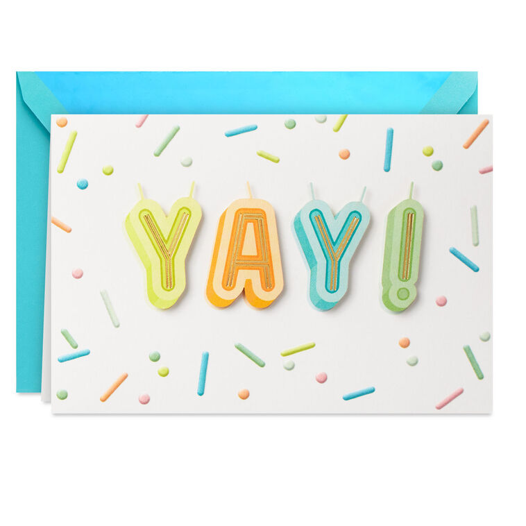 Yay Birthday Card for Kids