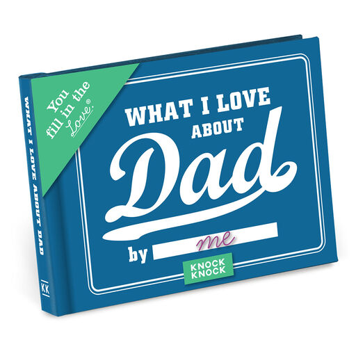 What I Love About Dad Personalized Gift Book, 