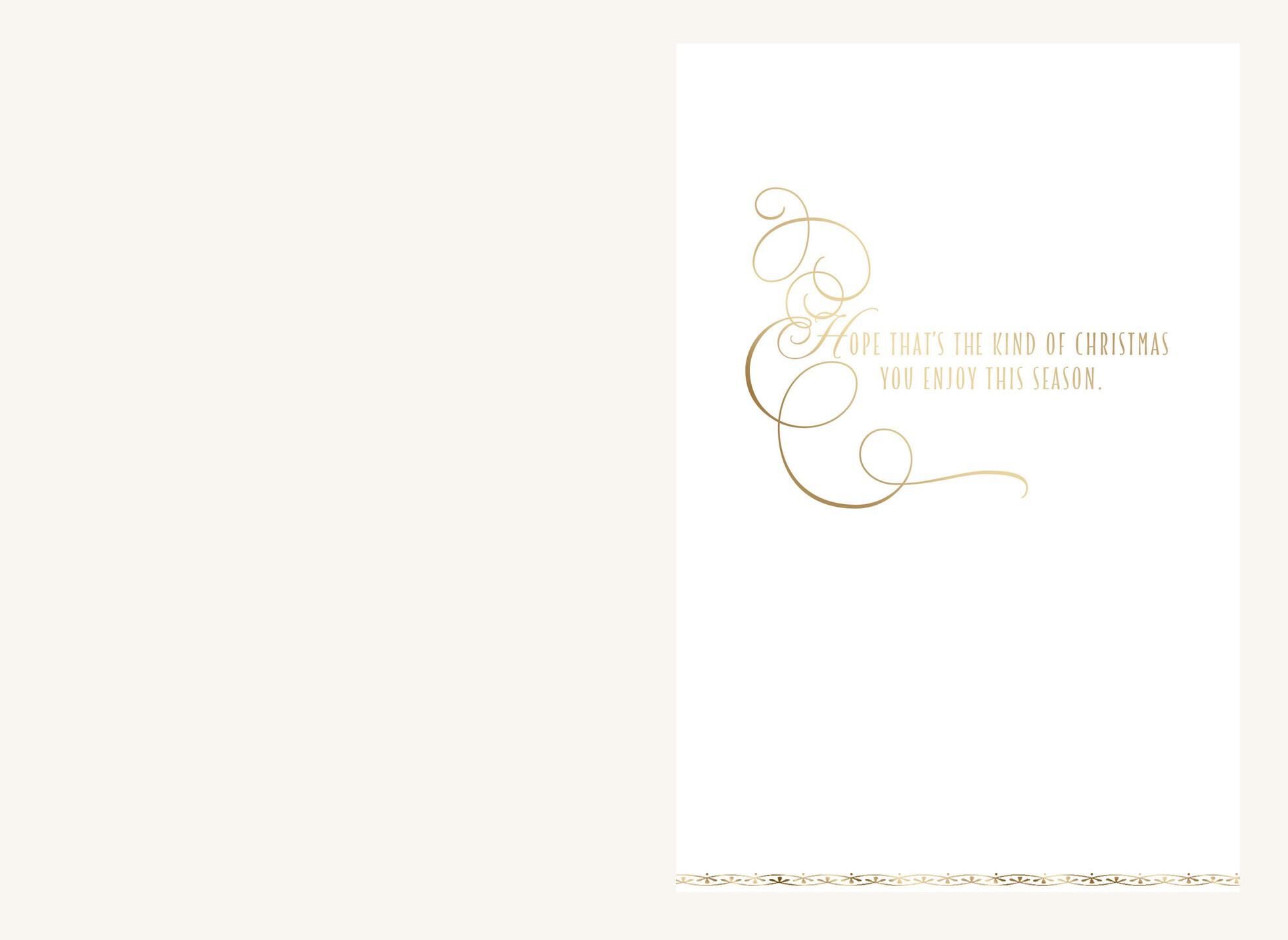 May Love Light Your Way Christmas Card