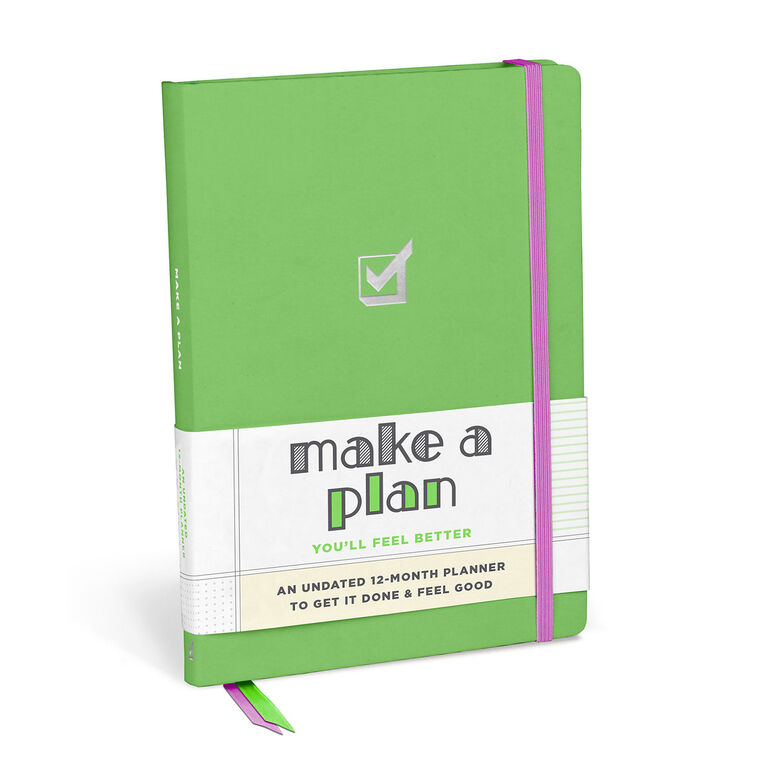 Knock Knock Make-a-Plan Undated Planner Notebook