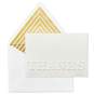 Embossed Cream Blank Thank You Notes, Box of 8, , large image number 4