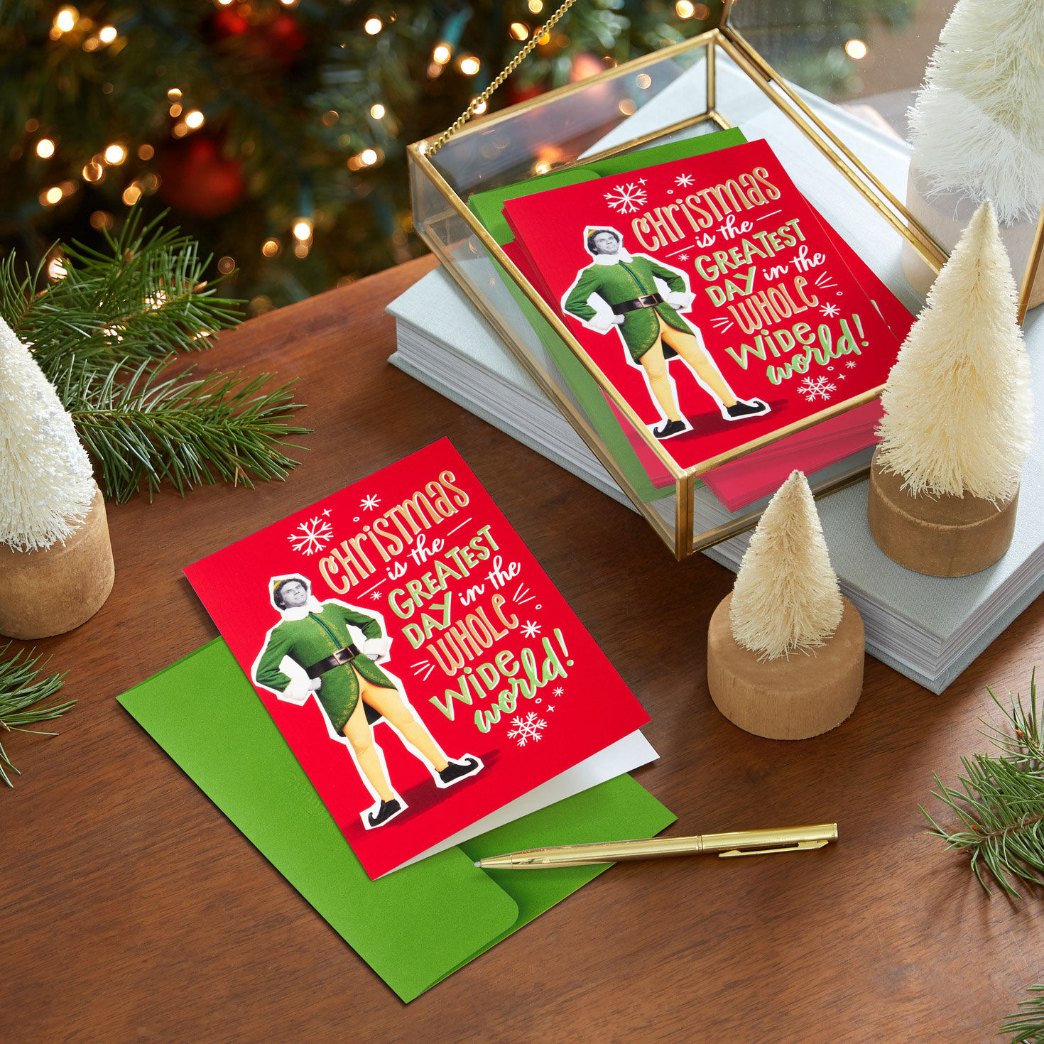 Elf Greatest Day Boxed Christmas Cards, Pack of 16, , large image number 8