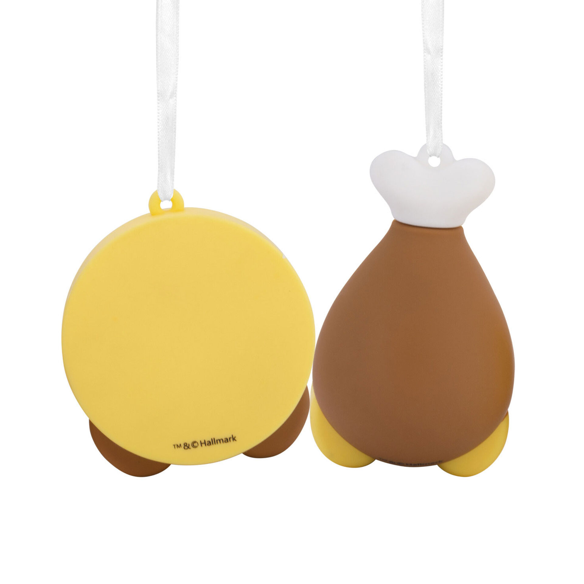 Better Together Chicken and Waffle Hallmark Ornaments, Set of