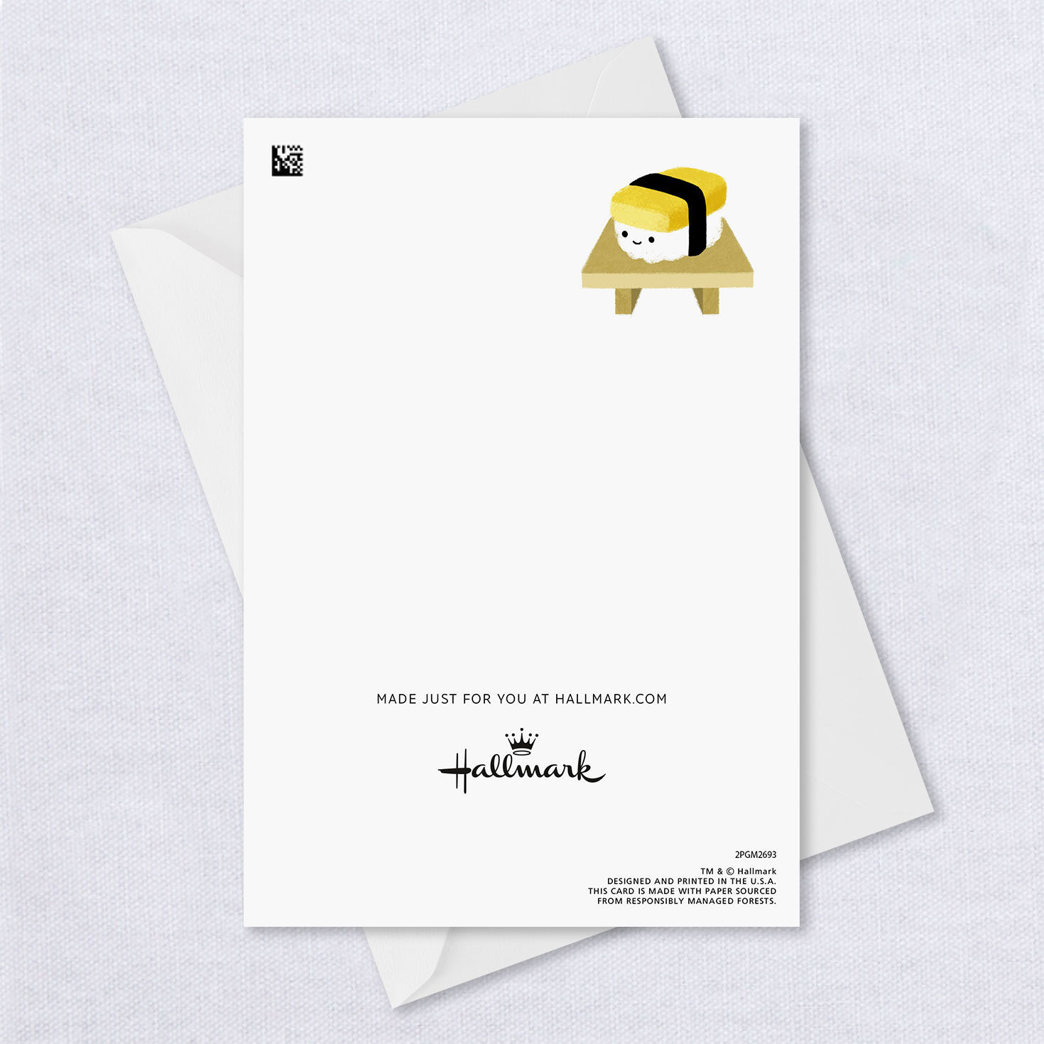 Sushi Funny Custom Friendship Card, , large image number 3