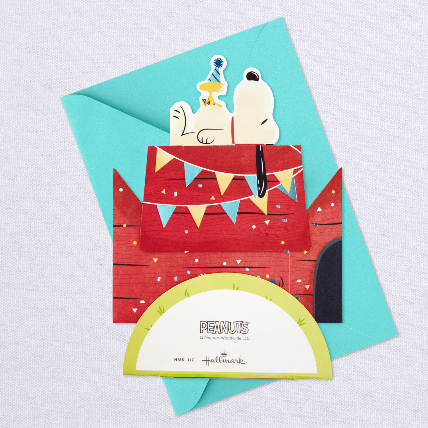 Peanuts® Snoopy and Woodstock Hooray 3D Pop-Up Card for only USD 6.99 | Hallmark