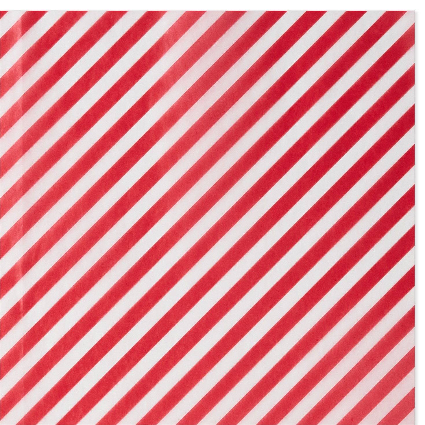 Red and White Stripes Food Safe Holiday Wrap upclose view image number 4