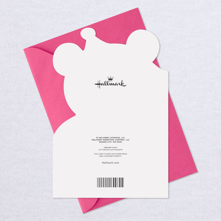 Peek-a-Boo Bear First Birthday Card for Her, , large image number 7