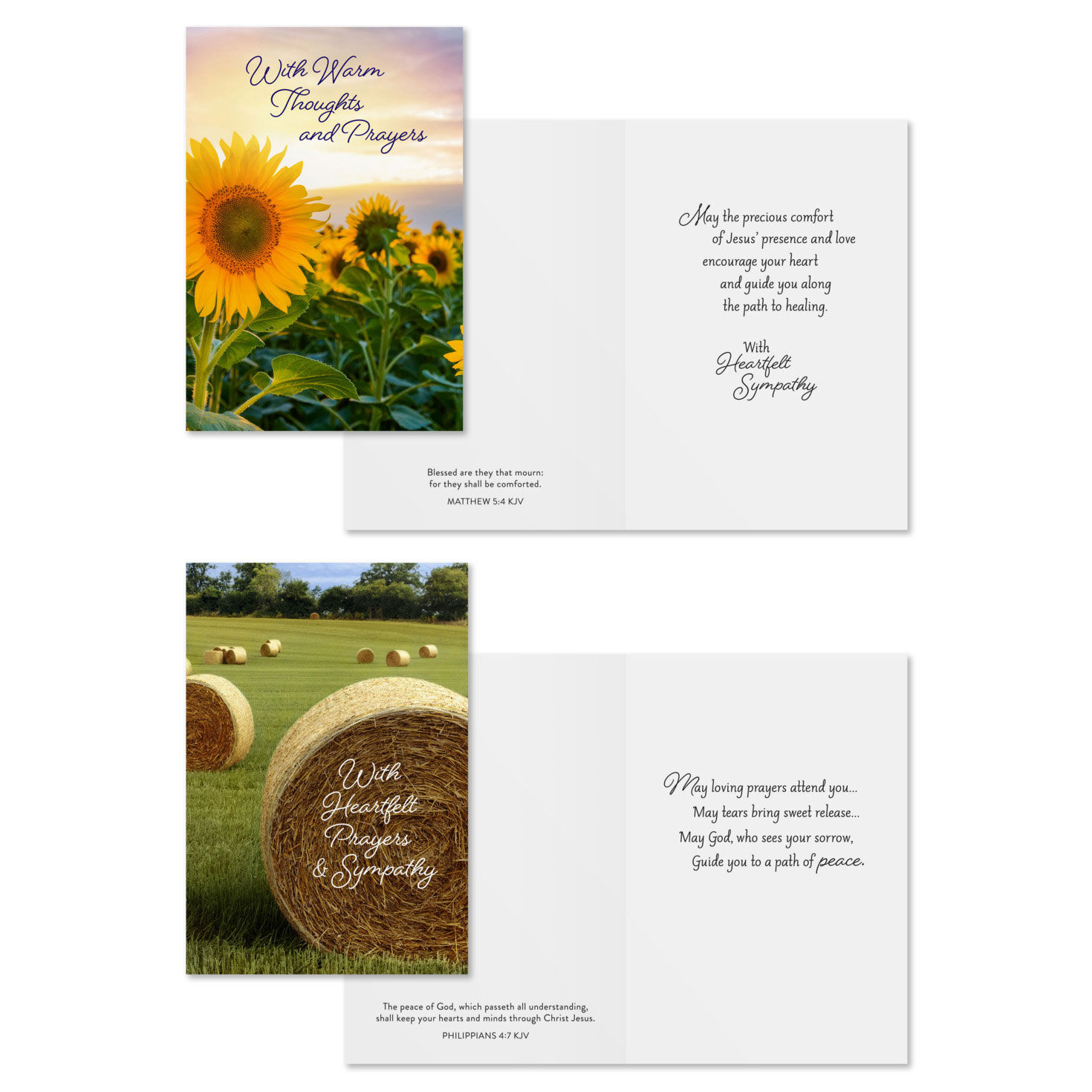 Comfort DaySpring Sympathy Cards Assortment Card Front with Sentiment image number 4