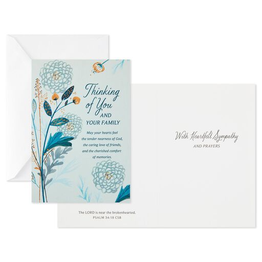 Assorted Religious Sympathy Cards, Pack of 10, 