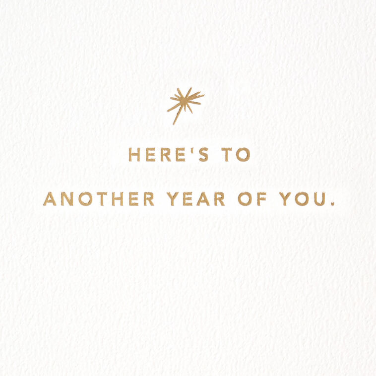 Cocktails in Lowball Glass Signature Birthday Card Sentiment image number 2