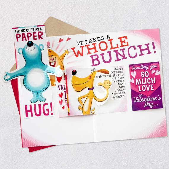 More than a Card Funny Valentine's Day Card With Mini Pop-Up Cards, , large image number 6