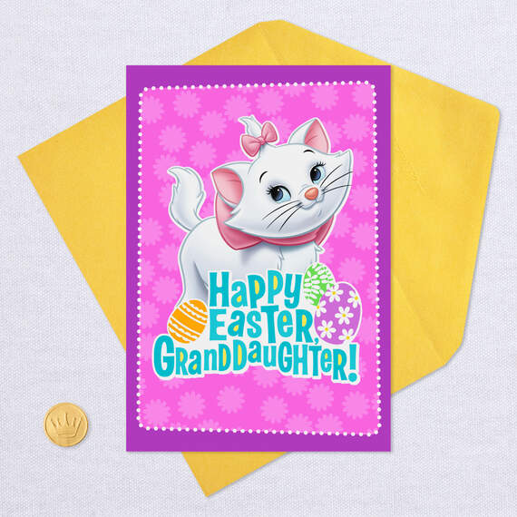 Disney Aristocats Marie Easter Card for Granddaughter, , large image number 5