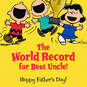 The Peanuts® Gang World's Best Uncle Father's Day Card, , large image number 2