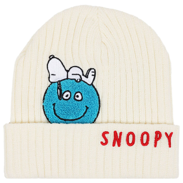 Peanuts Snoopy Winter Scarf and Beanie Set front hat flat image number 3