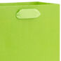 6.5" Solid Lime Green Small Gift Bag, Lime Green, large image number 4
