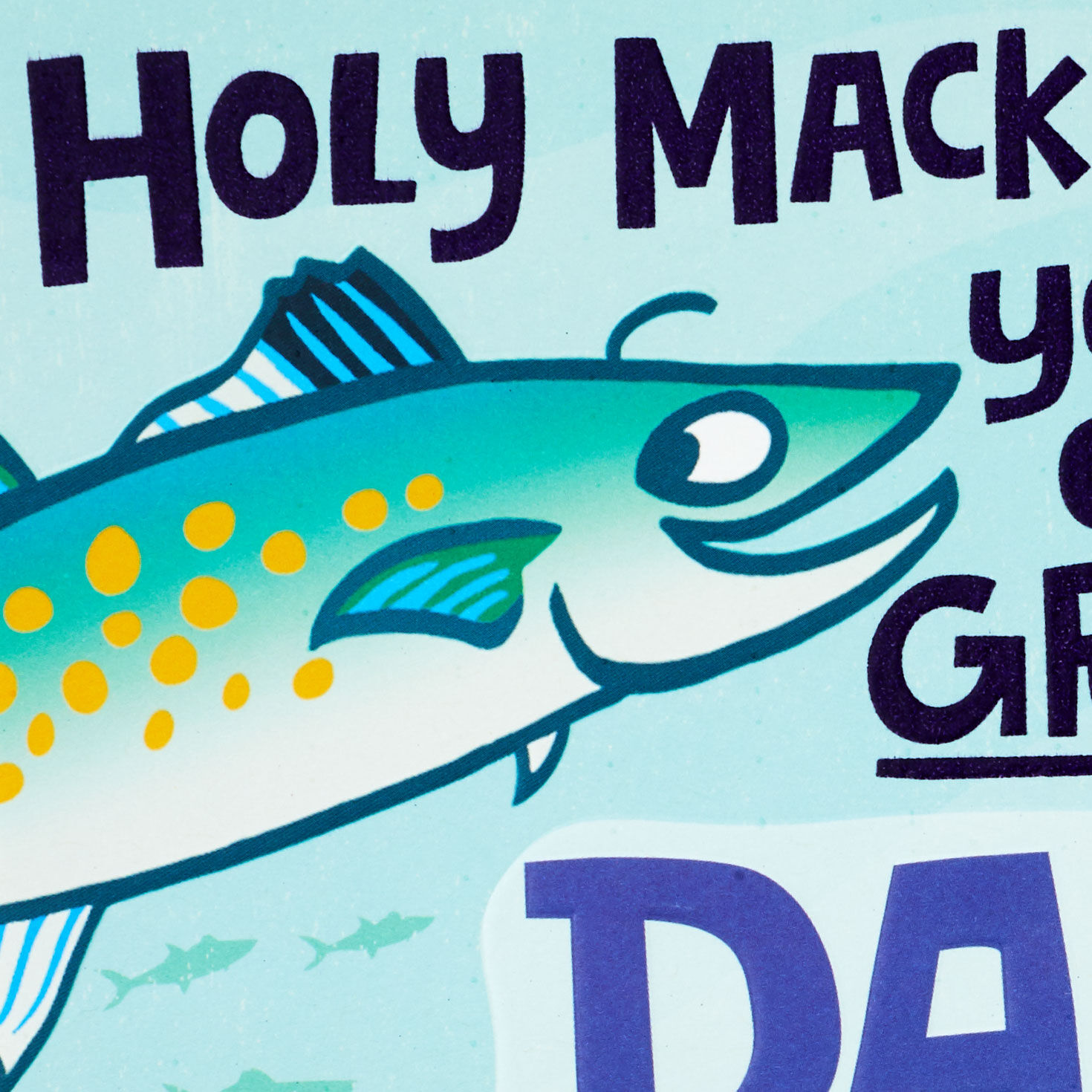 Holy Mackerel Fishing Funny Birthday Card for Dad - Greeting Cards | Hallmark for Free Printable Fishing Birthday Cards