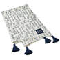 DaySpring Be Still and Know Throw Blanket With Tassels, 50x60, , large image number 2