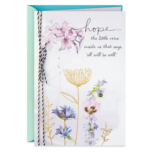 Marjolein Bastin All Will Be Well Encouragement Card, 