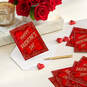 Red Art Deco Valentine's Day Cards, Pack of 40, , large image number 8