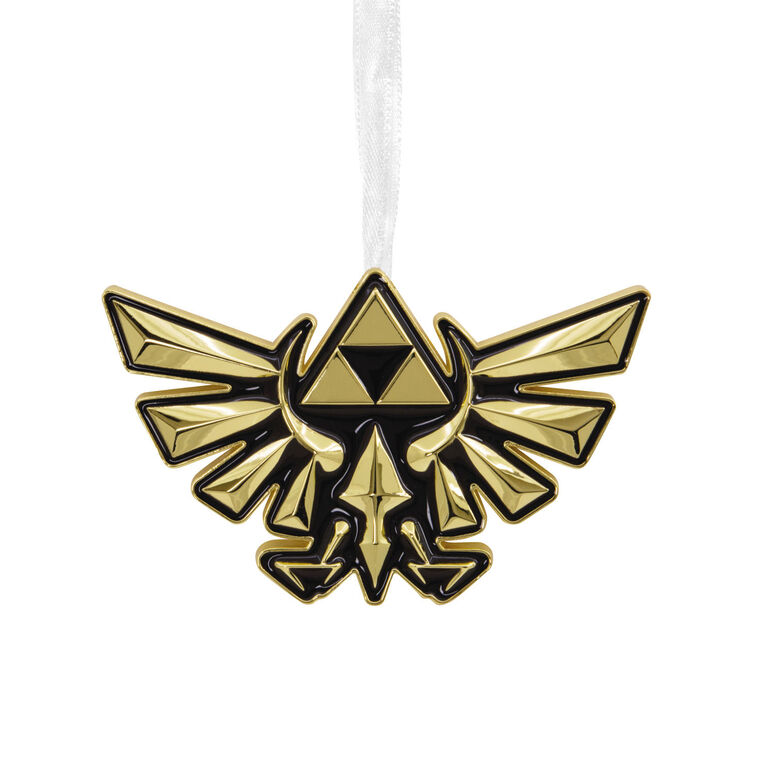 Nintendo The Legend of Zelda™ Crest of Hyrule Metal Hallmark Ornament, , large image number 1