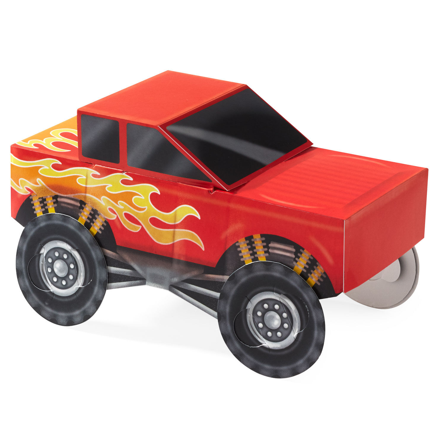 Monster Truck Kids Birthday Card With Papercraft Activity attachment image number 7