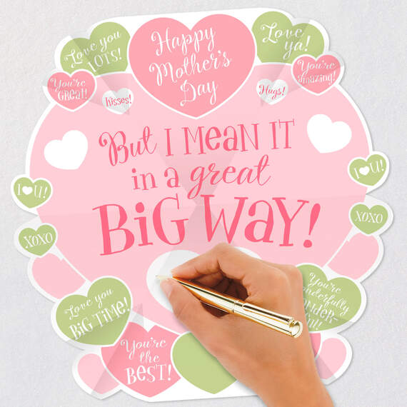Love You in a Great Big Way Pop-Up Mother's Day Card, , large image number 7