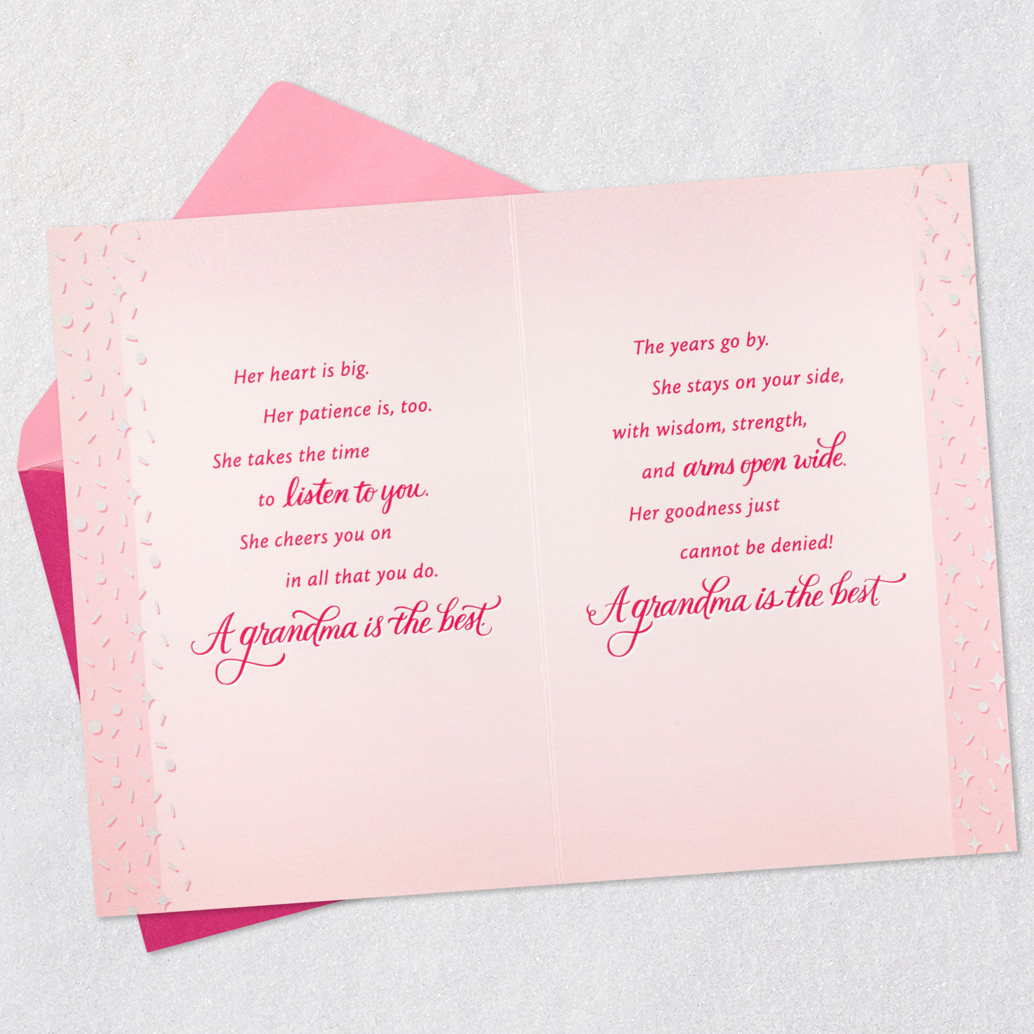 The Best in a Million Ways Birthday Card for Grandma, , large image number 6