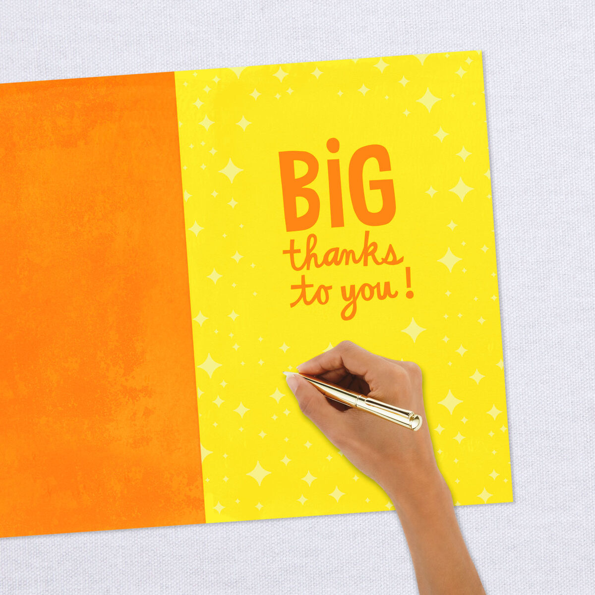 16" Big Thanks Jumbo ThankYou Card Greeting Cards Hallmark