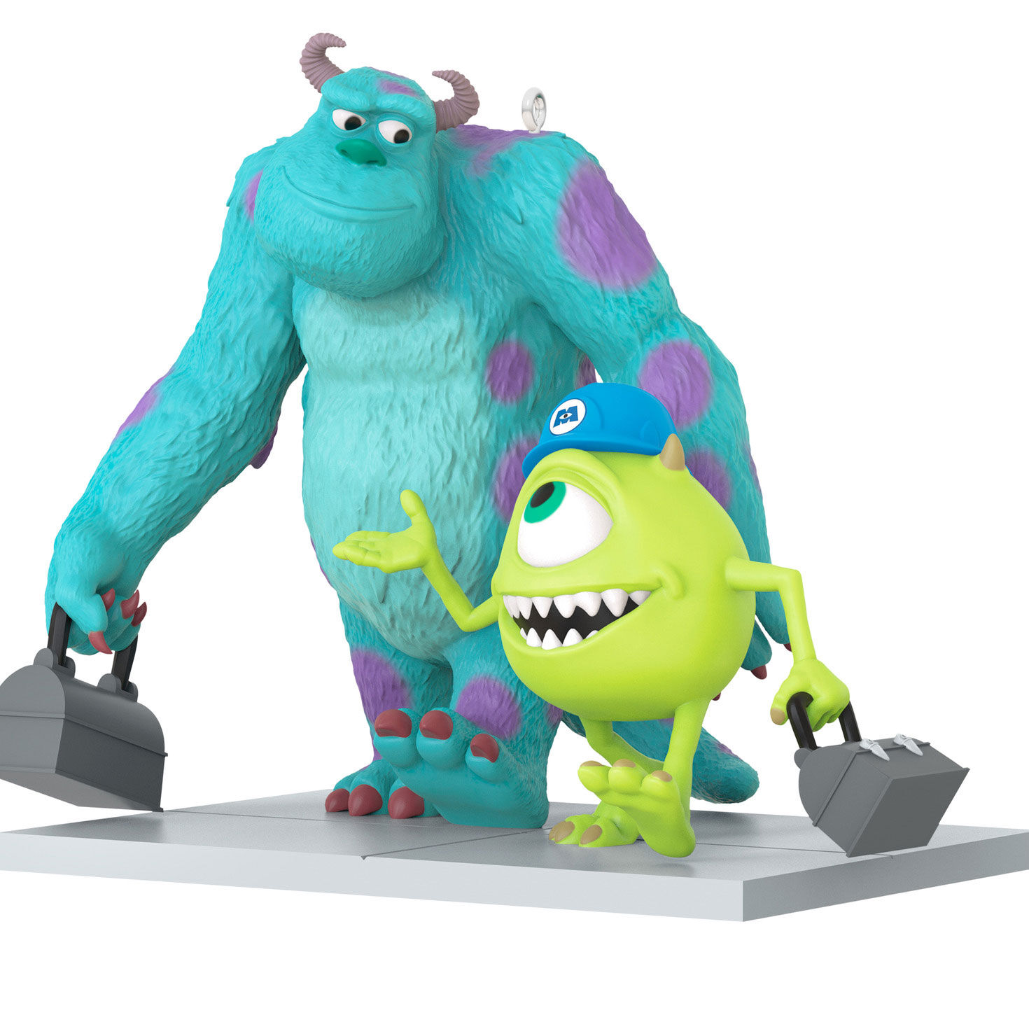 Mike Sulley With Lunch Boxes Keepsake Ornament upclose view image number 5