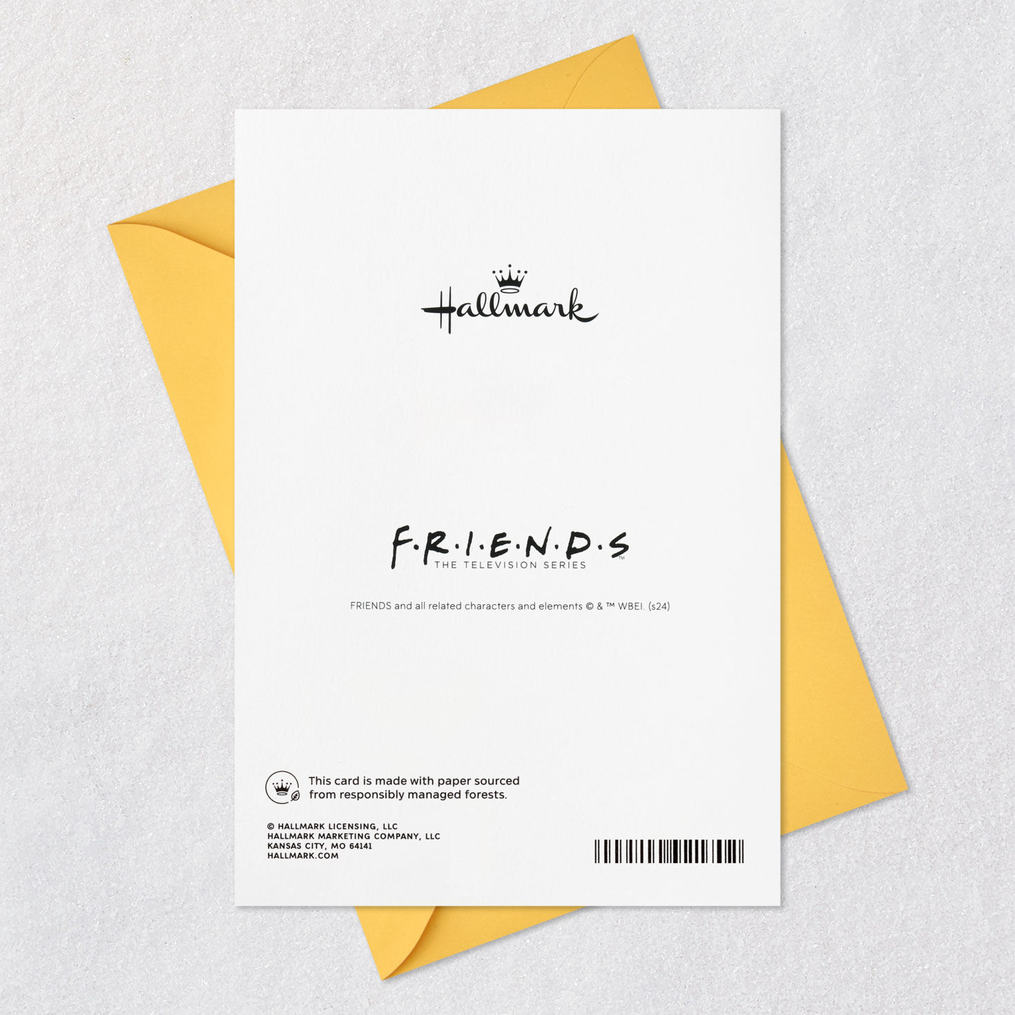 Friends™ Good Food and Laughs Funny Birthday Card From Us for only USD 3.99 | Hallmark
