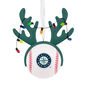 Mariners Reindeer Baseball Christmas Ornament Front image number 1