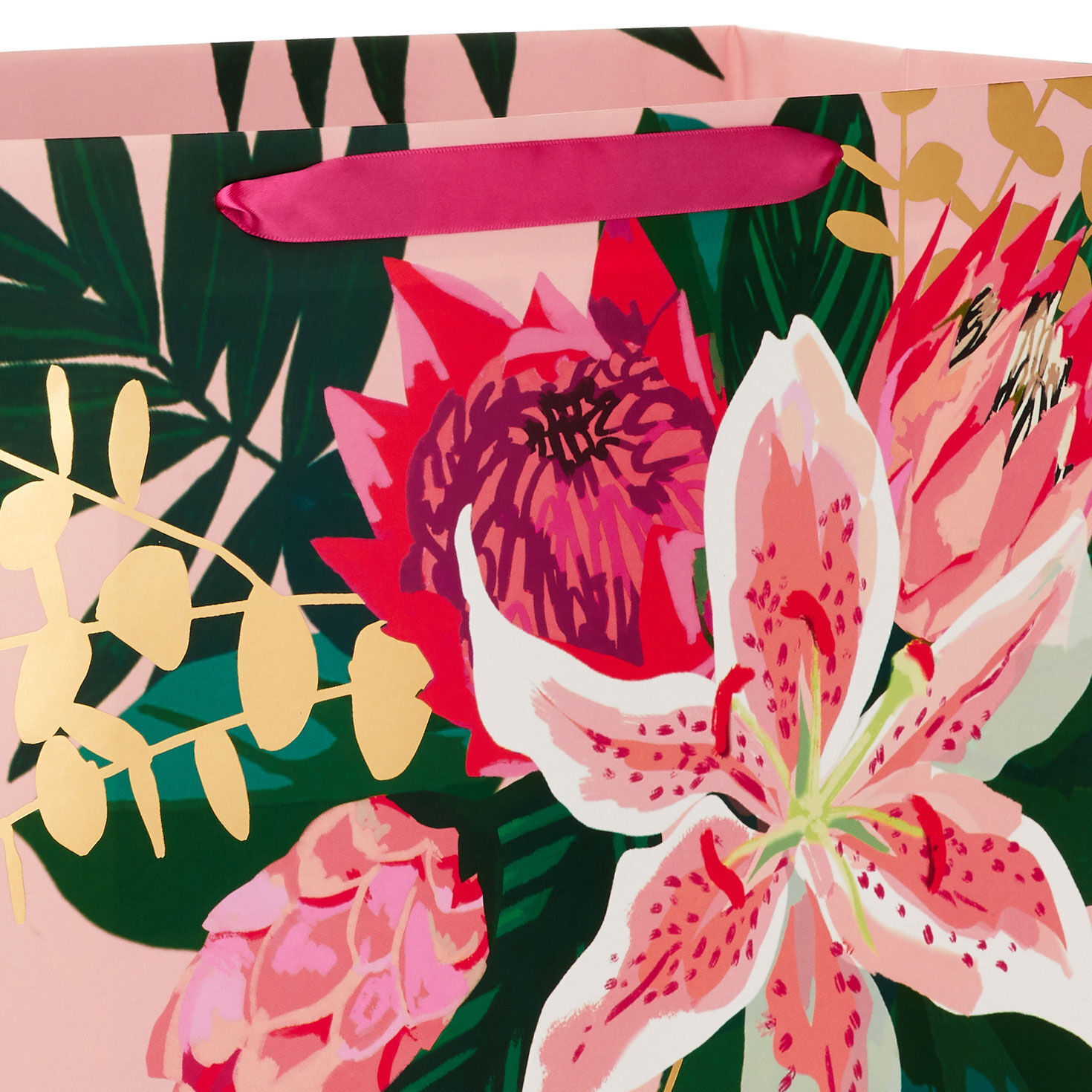 15.5" Pink Lily Extra-Large Gift Bag for only USD 5.49 | Hallmark