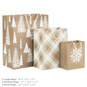 Christmas Kraft 8-Pack Holiday Gift Bags, Assorted Sizes and Designs, , large image number 3