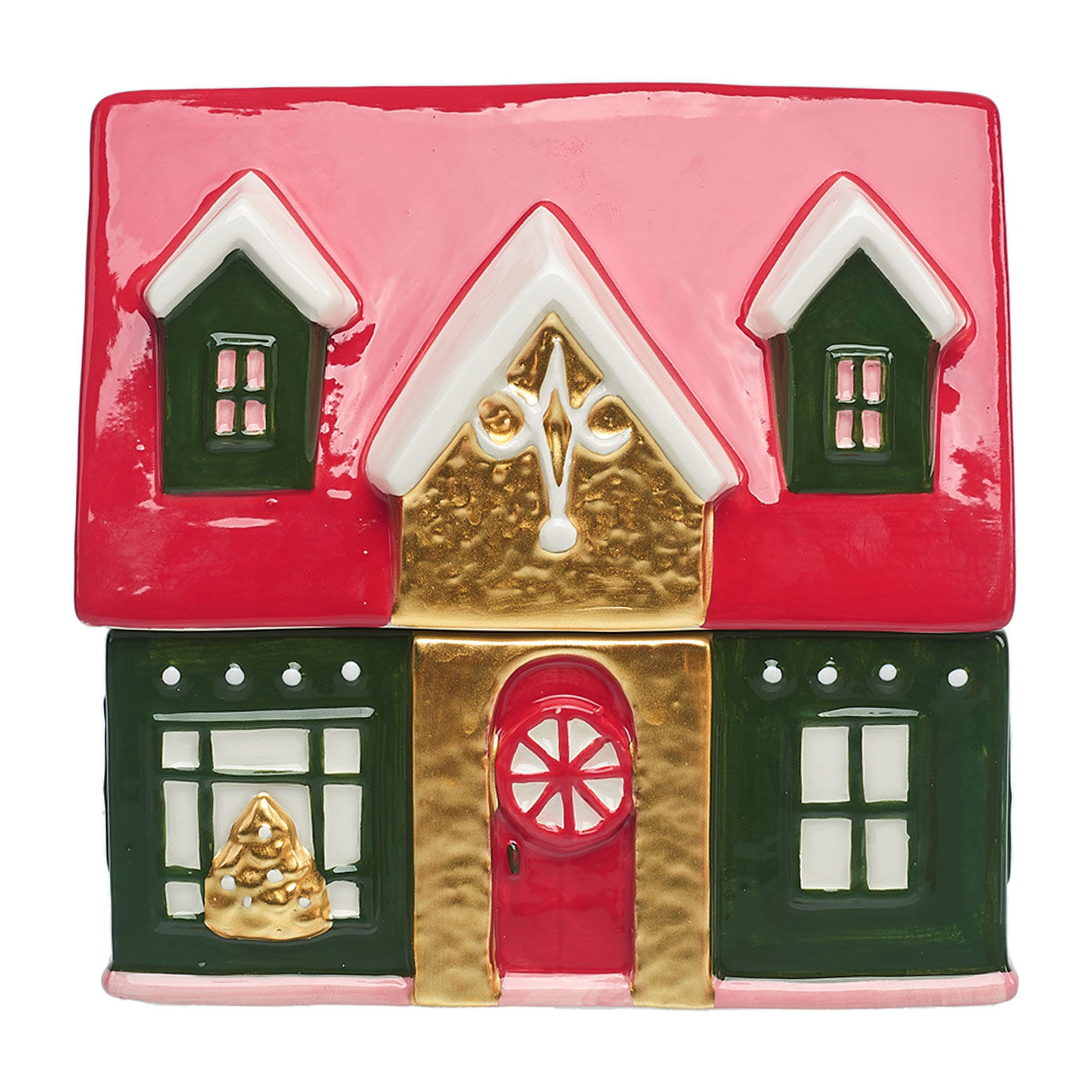 Jingle Berries and Juniper Scented Ceramic Green House Candle for only USD 16.99 | Hallmark