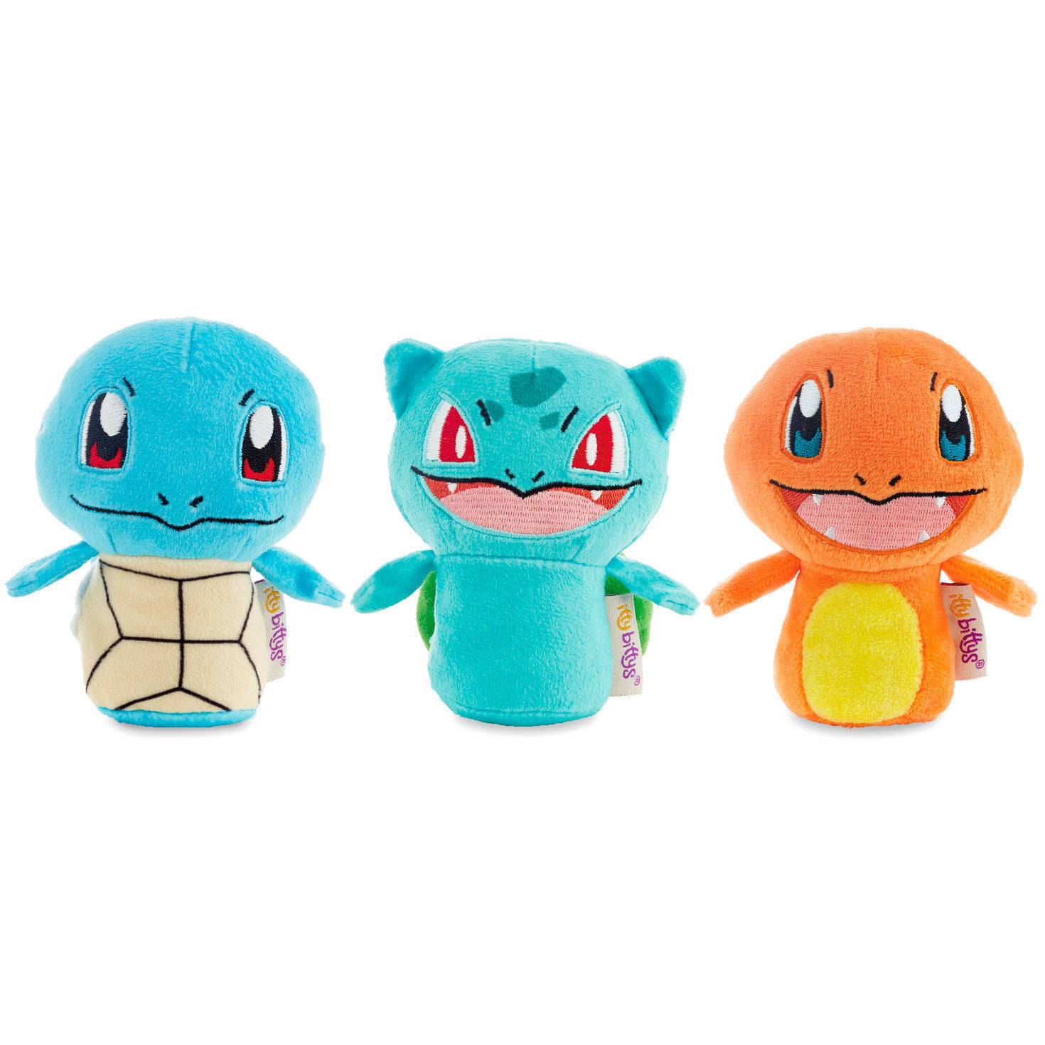 itty bittys Pokemon Plush Collector Set of 3 itty bittys Hallmark