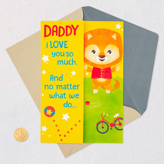 My Favorite Place Is Next to You Pop-Up Father's Day Card for Daddy, , large image number 5
