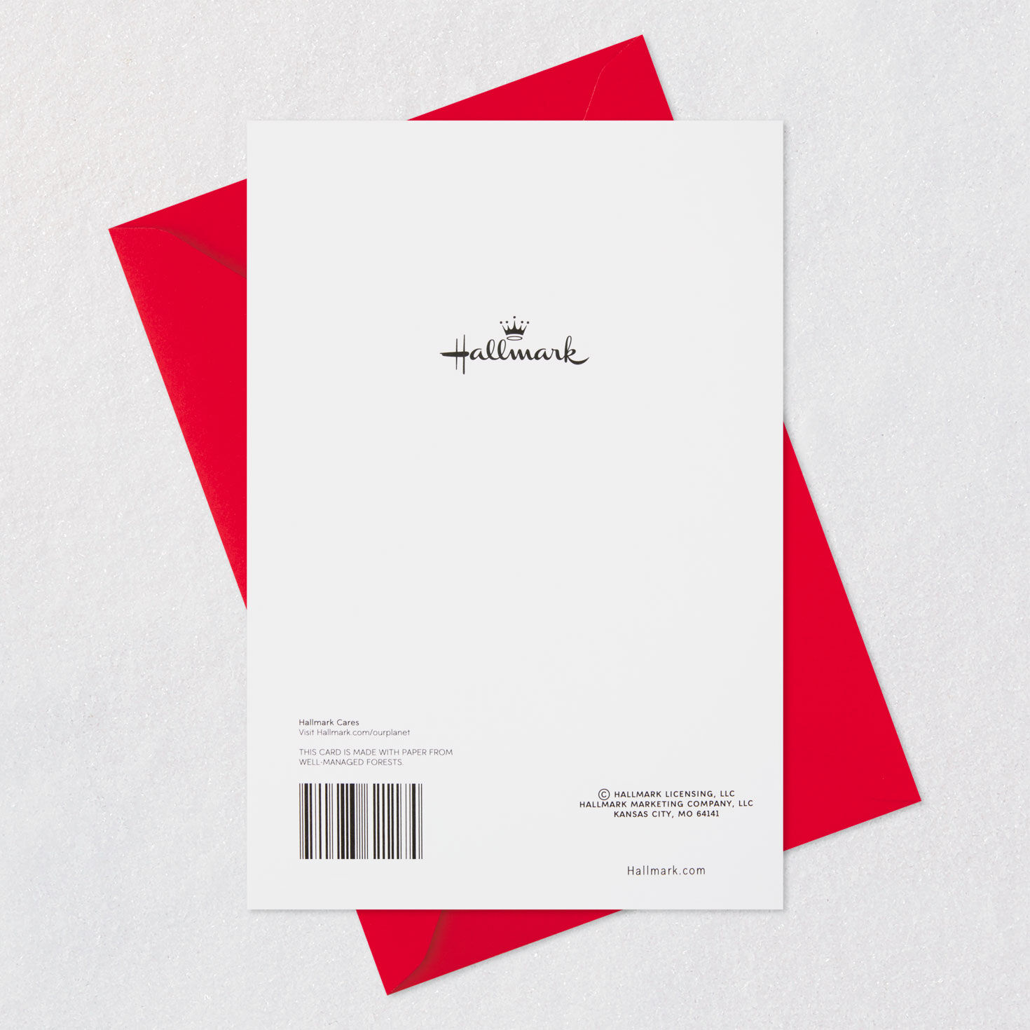 Skateboarding Dog Grandson Valentine's Day Card Card Back with Envelope image number 7