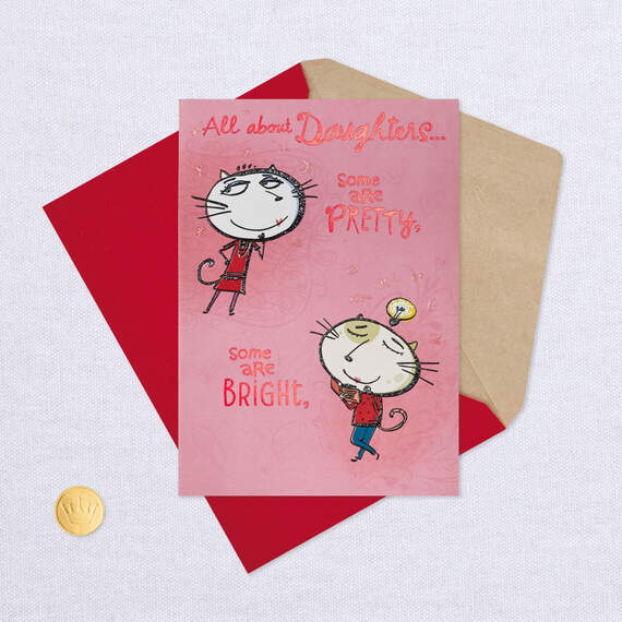 All About Daughters Pop Up Valentine's Day Card, , large image number 6