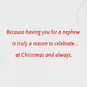 Love You, Nephew Christmas Card, , large image number 3