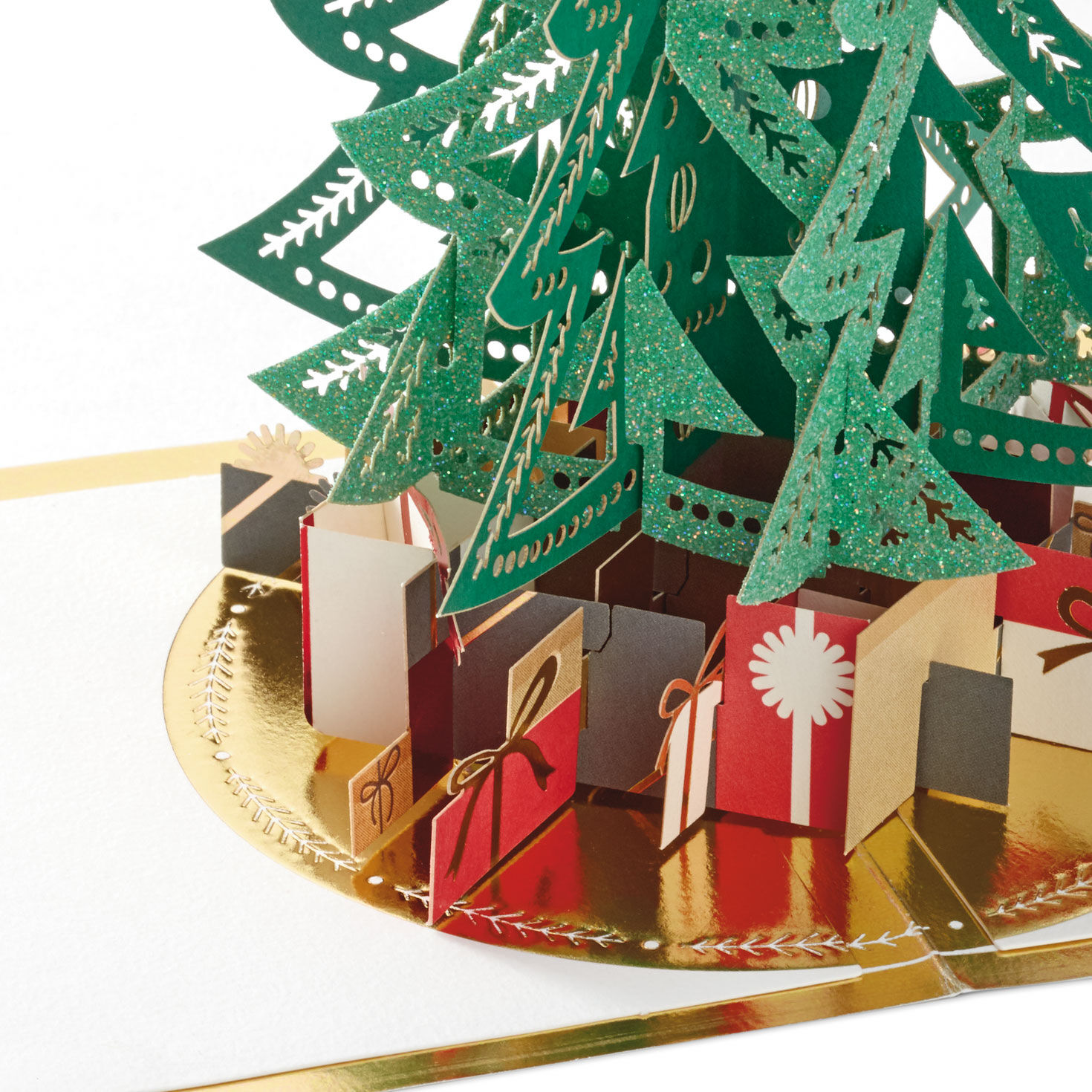 Christmas Tree 3D Pop-Up Holiday Card pop up detail image number 5