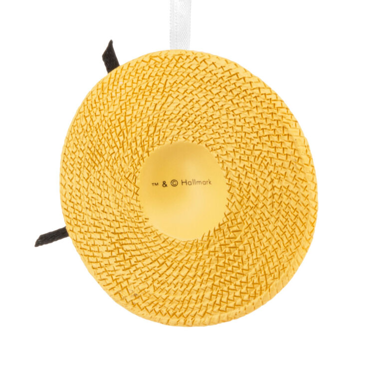 Girls' Trip Sun Hat Christmas Ornament Back image number 6