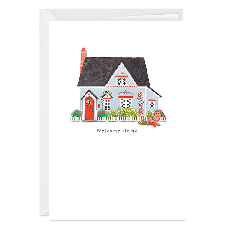 Cute House Custom Housewarming Card